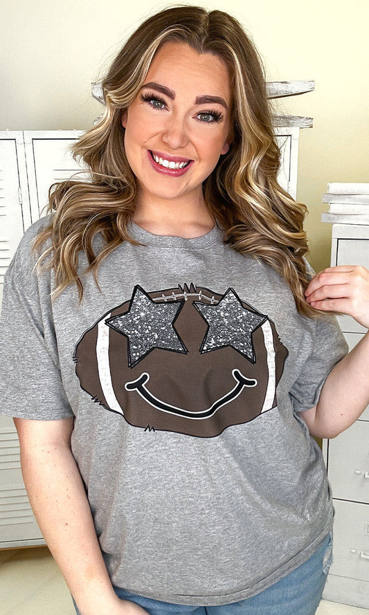 Football Star Eyes Tee