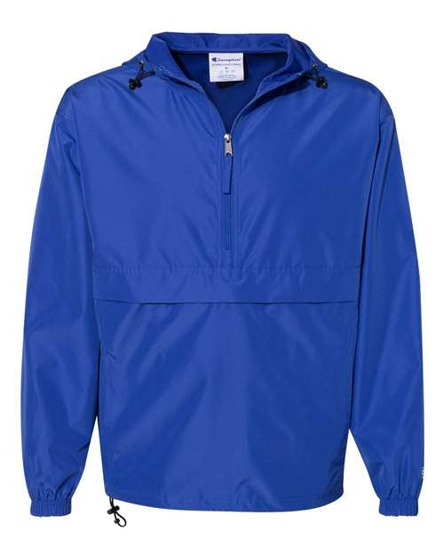 Spirit Hooded Quarter Zip Jacket