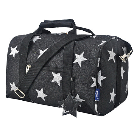 Personalized Glitter Cheer Mini Duffle Bag