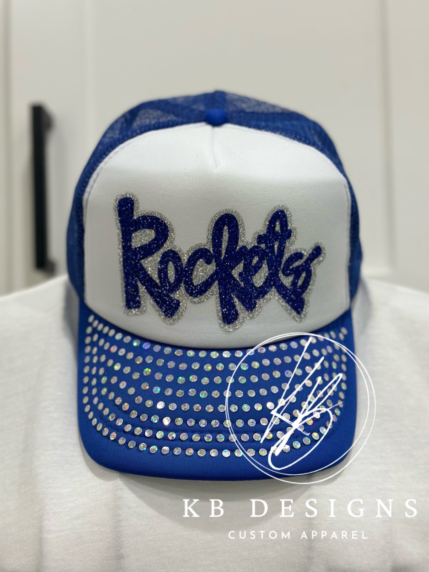 YOUTH Mascot Glitter & Spangle Trucker Hat