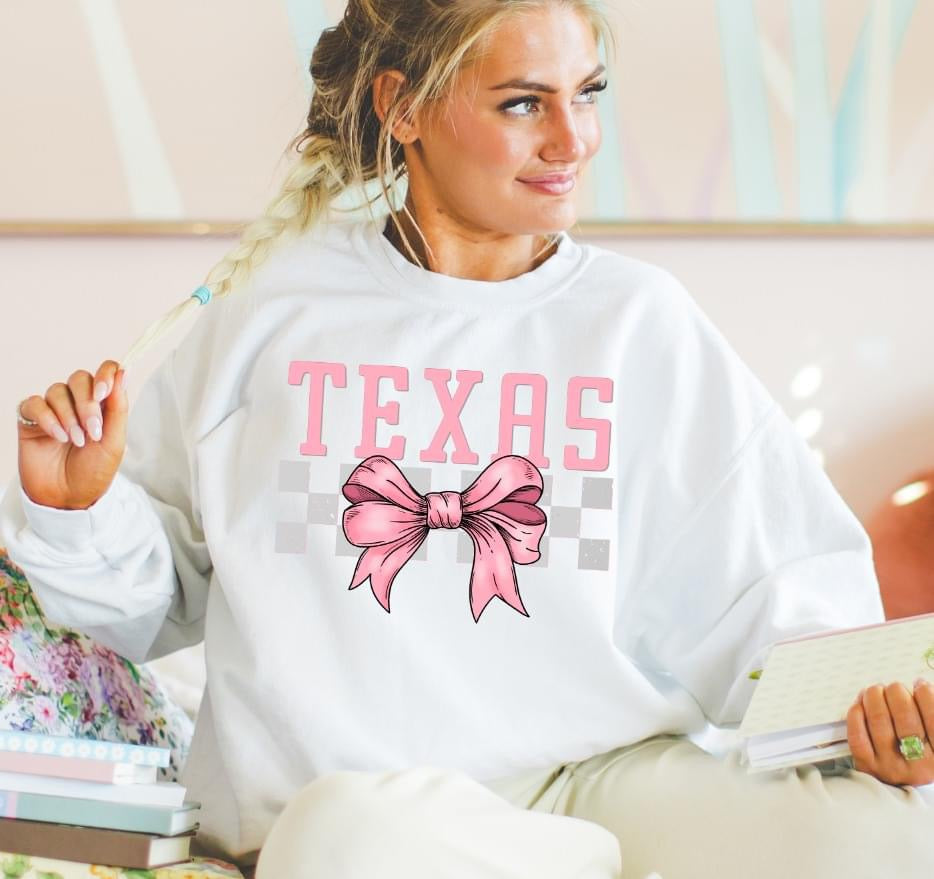 Pink Bow Career, State &  Mascot Tee