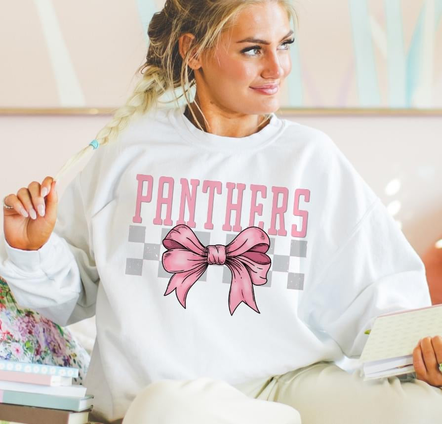 Pink Bow Career, State &  Mascot Tee