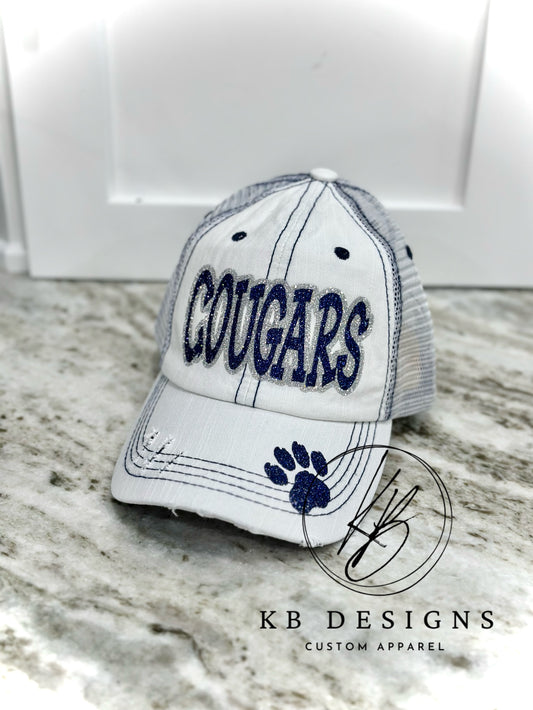 Cougars Glitter Hat