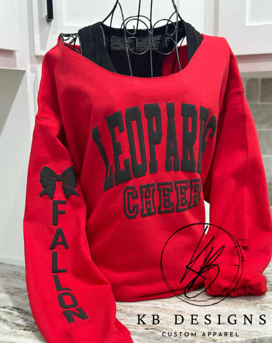 Leopard Cheer Apparel