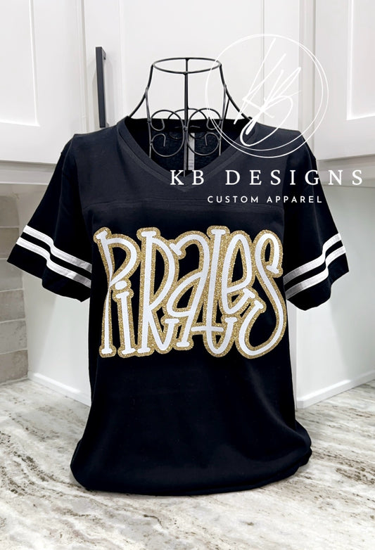 Custom Football Jersey Tee