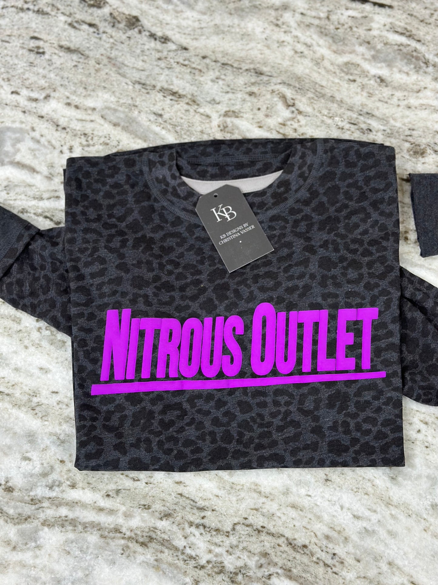 Leopard Custom Mascot Puff Shirt