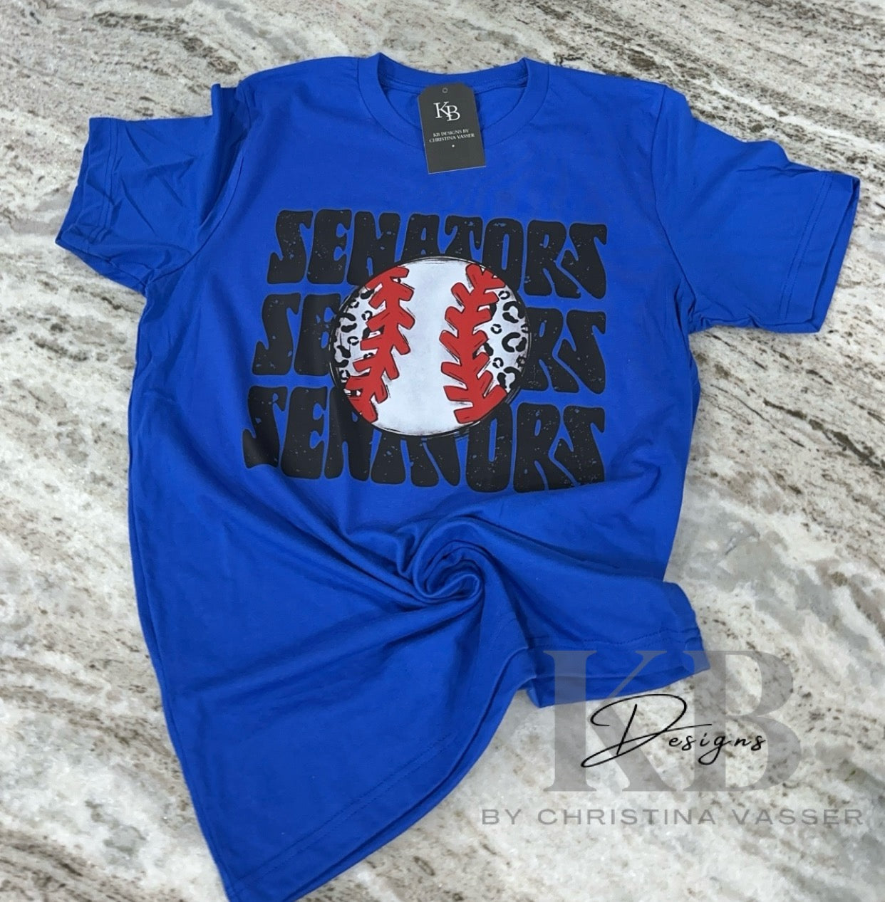 Custom Baseball Graphic Tee