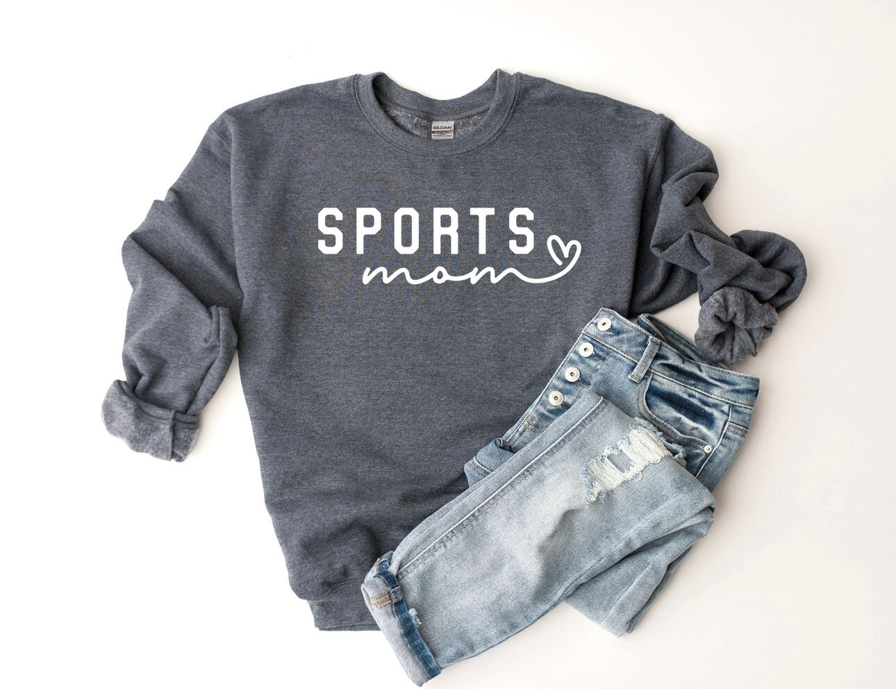 Sports Mom Puff Sweatshirt