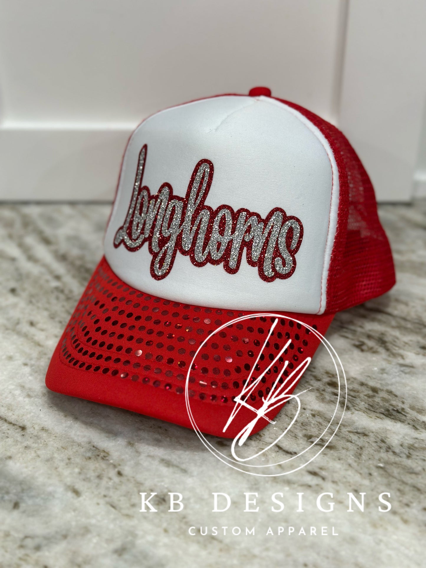 YOUTH Mascot Glitter & Spangle Trucker Hat