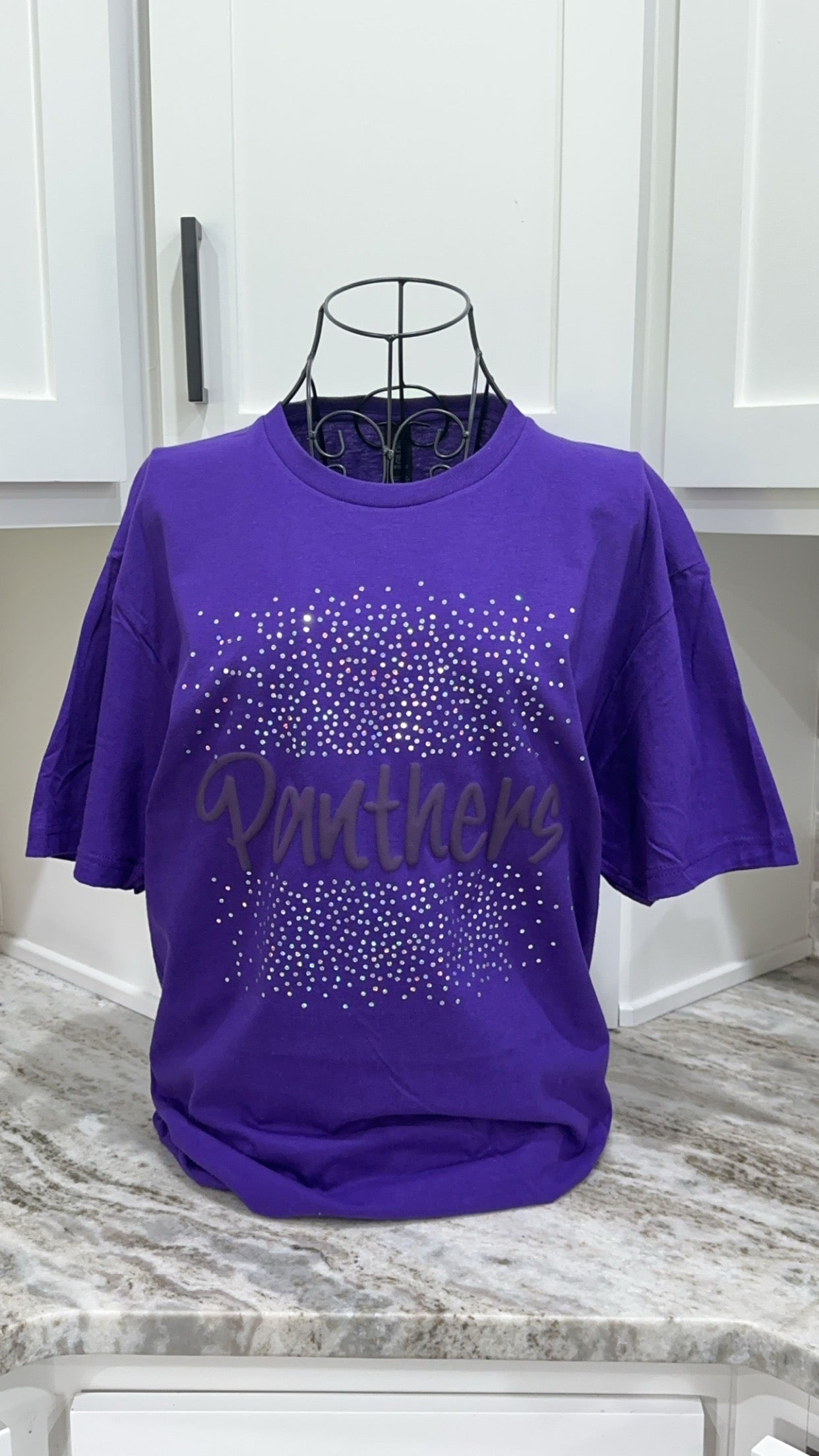 Glitter Splattered Spangle Mascot Tee