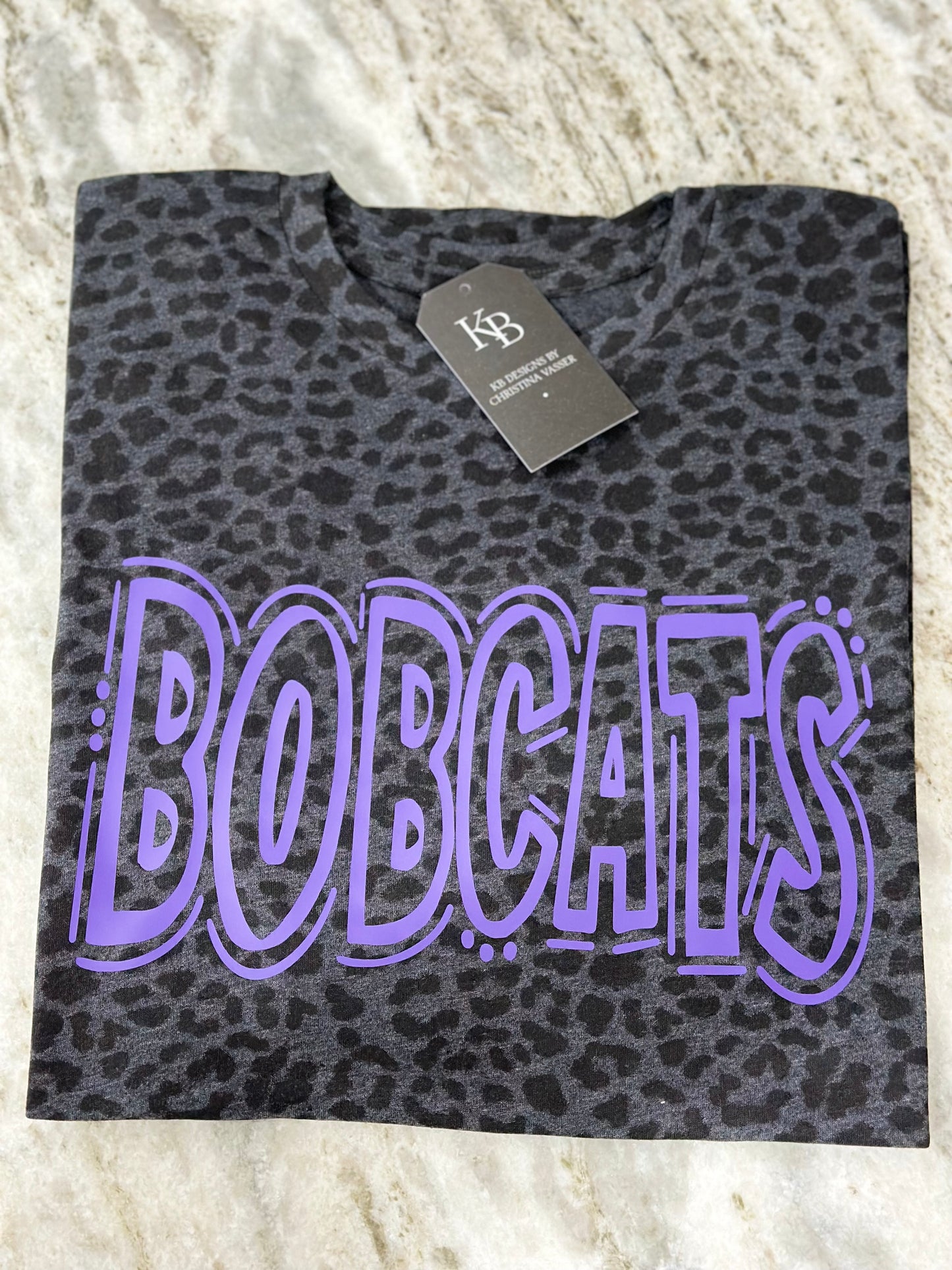 Leopard Custom Mascot Puff Shirt