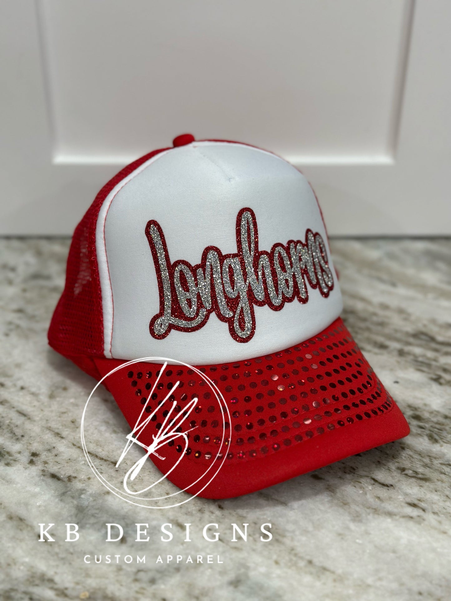 YOUTH Mascot Glitter & Spangle Trucker Hat