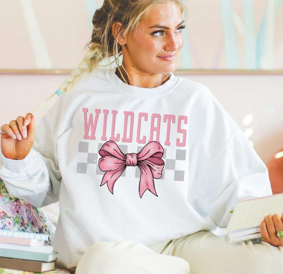 Pink Bow Career, State &  Mascot Tee