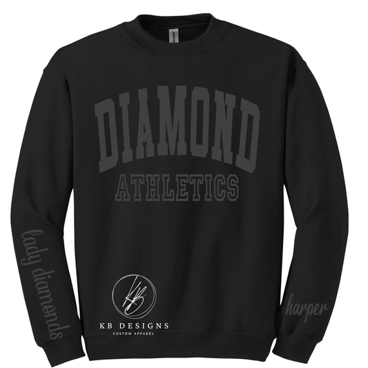 Lady Diamonds Diamond Athletics Puff