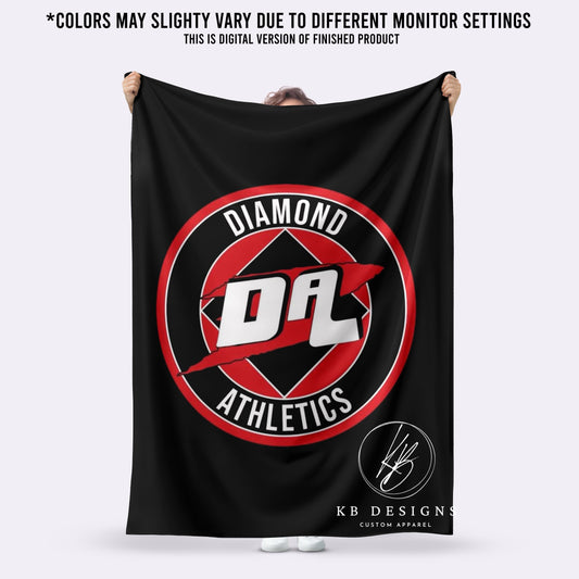 Diamond Athletics Plush Blanket