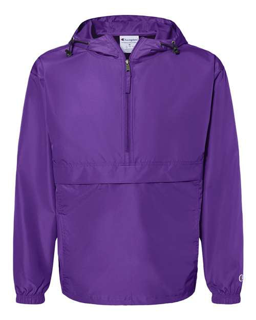 Spirit Hooded Quarter Zip Jacket