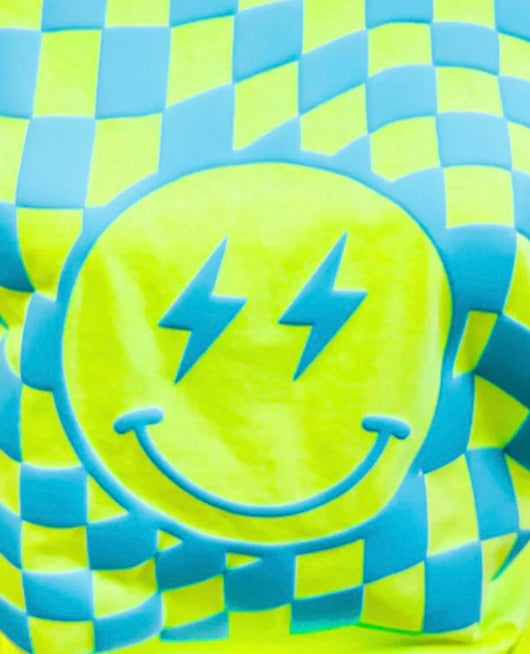 Smiley Puff Lightning Eyes Tee