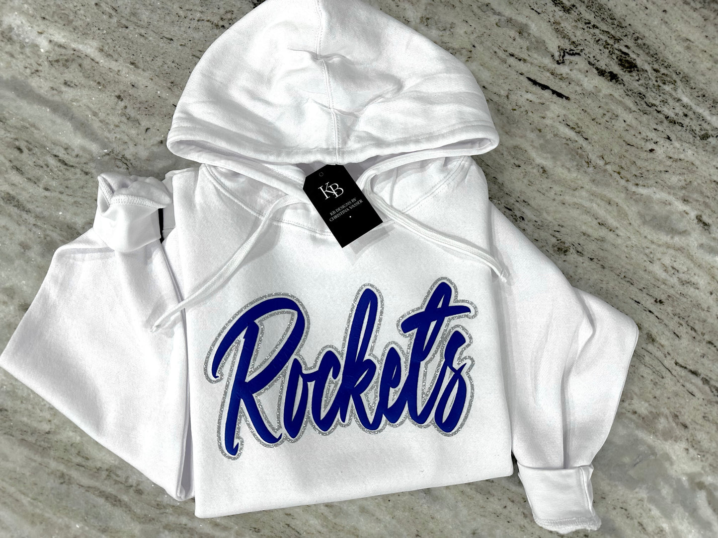 Rockets Glitter & Puff Hoodie