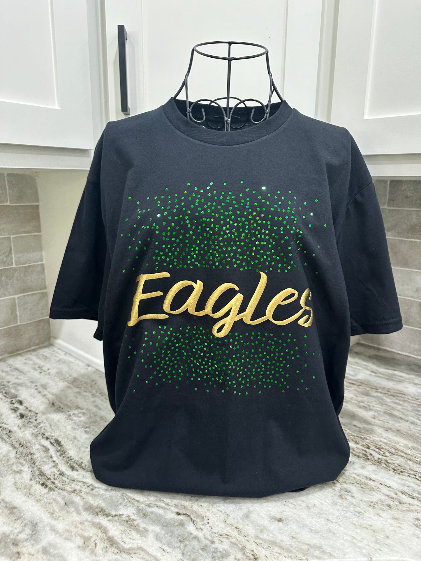 Glitter Splattered Spangle Mascot Tee