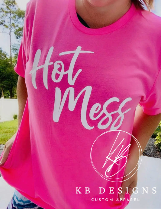 Hot Mess Puff Graphic Tee