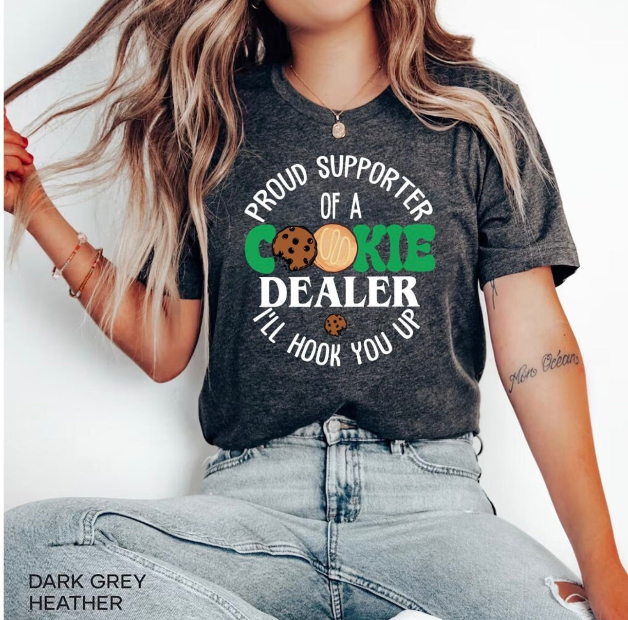 Girl Scout Cookie Dealer Mom Graphic Tee