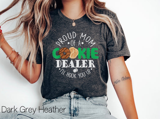 Girl Scout Cookie Dealer Mom Graphic Tee