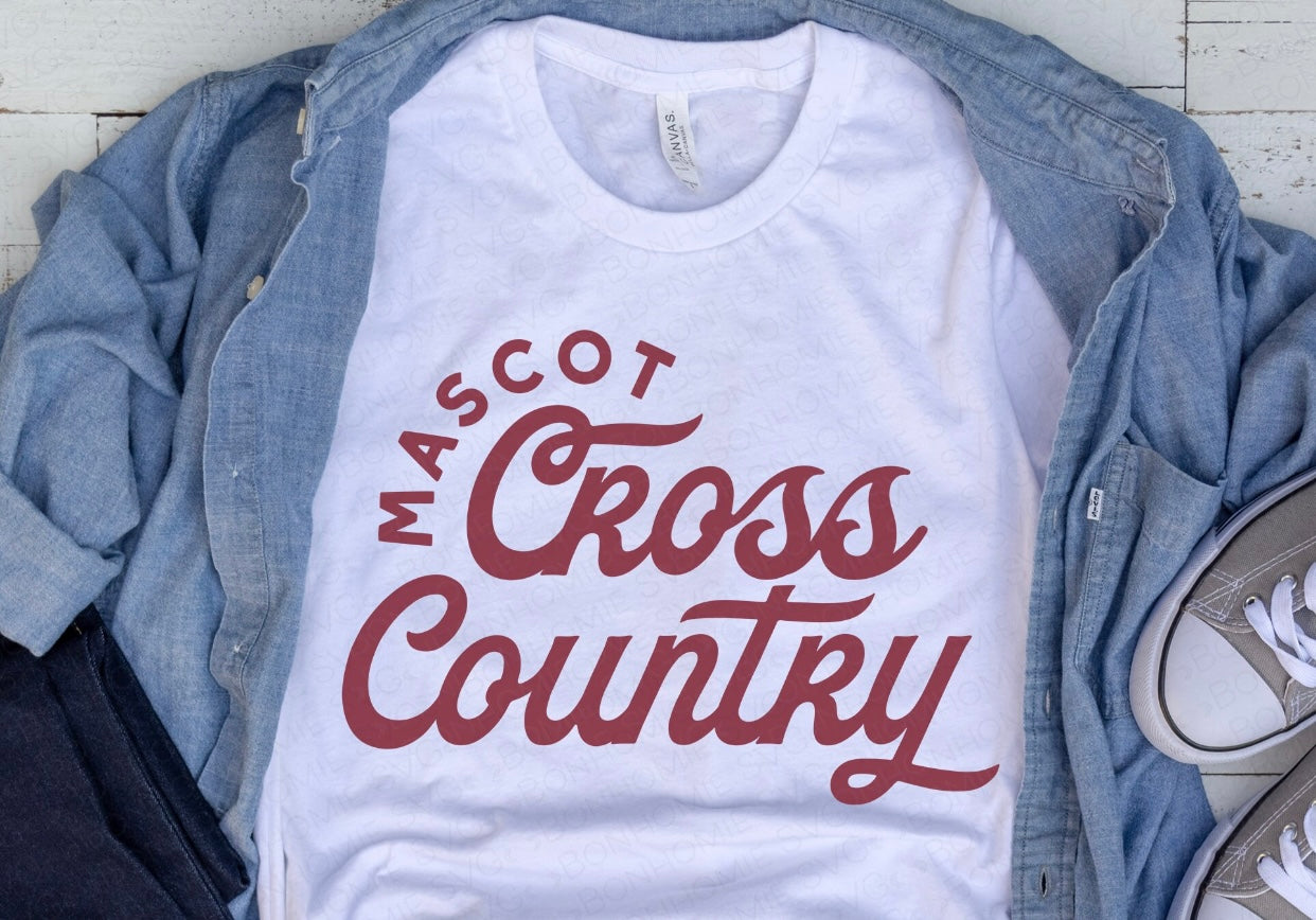 Custom Cross Country Tee