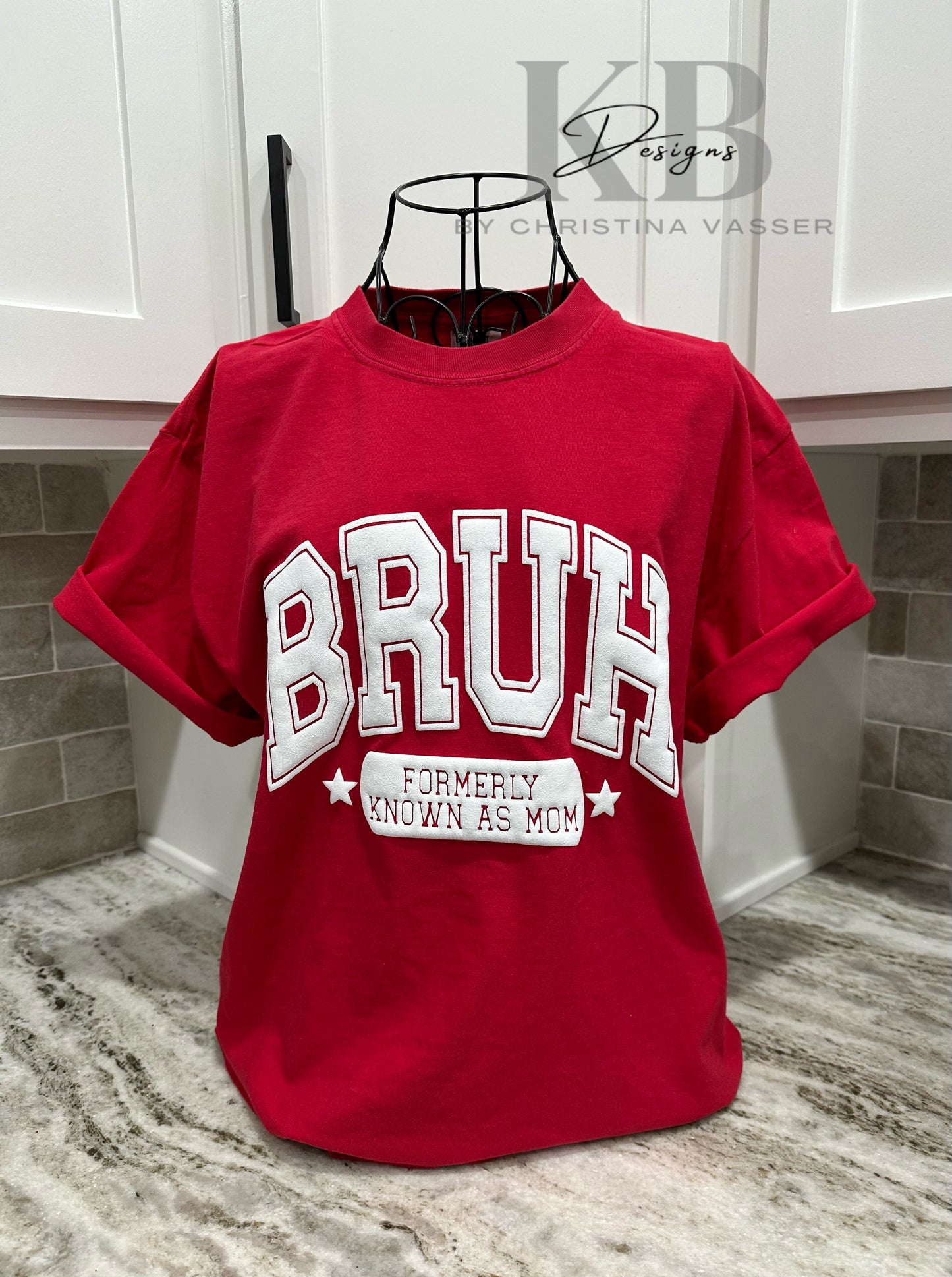 BRUH. formerly known as mom puff Tee DESIGN 2