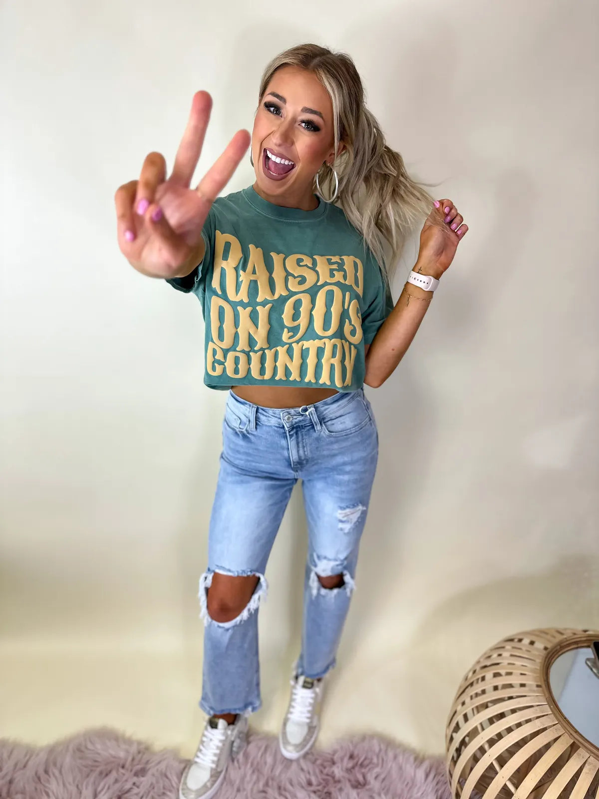 Raised on 90’ Country Tee