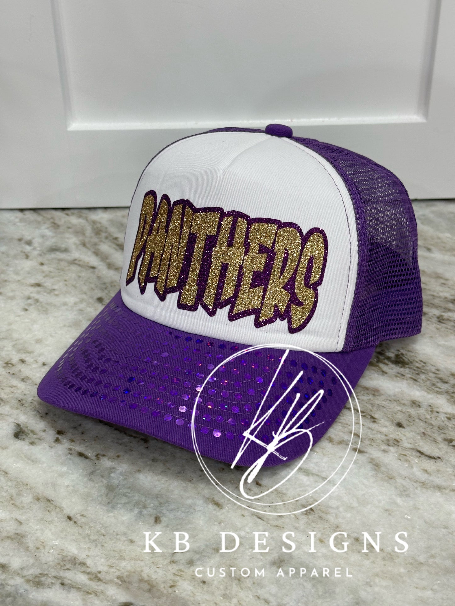 YOUTH Mascot Glitter & Spangle Trucker Hat