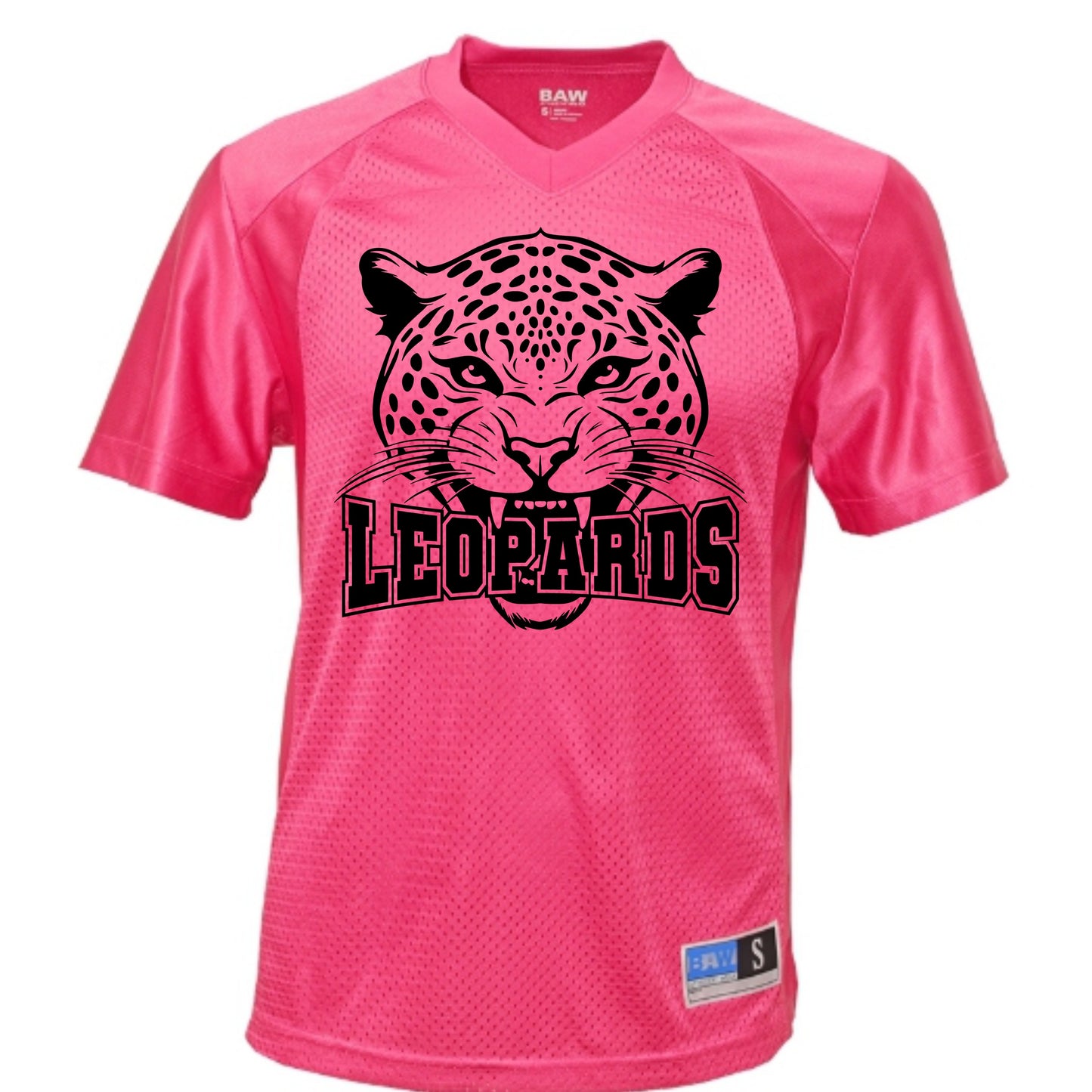 Leopard PinkOut Football Jersey