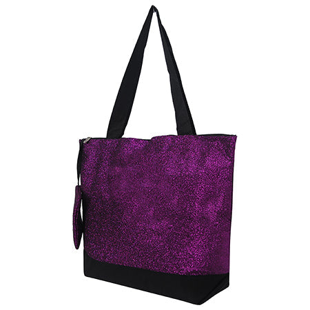 Glitter Canvas Tote Bag