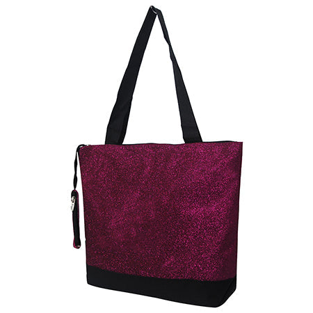 Glitter Canvas Tote Bag