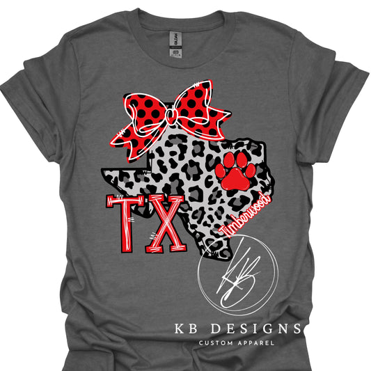 Timberwood Tigers TX Bow Tee