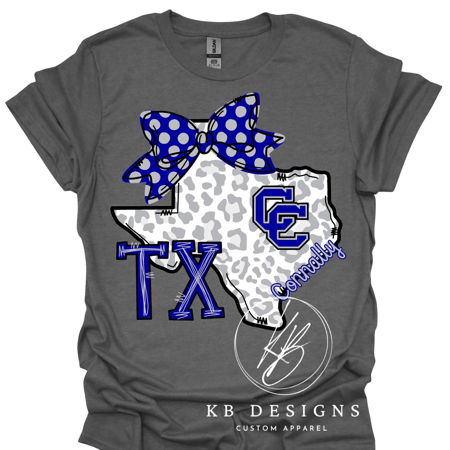 Connally Cadets TX Bow Tee